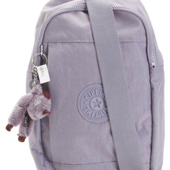 NEW Kipling Sling Backpack Bag Zip Close Key Chain/ Bag Charm NWT - Picture 6 of 14
